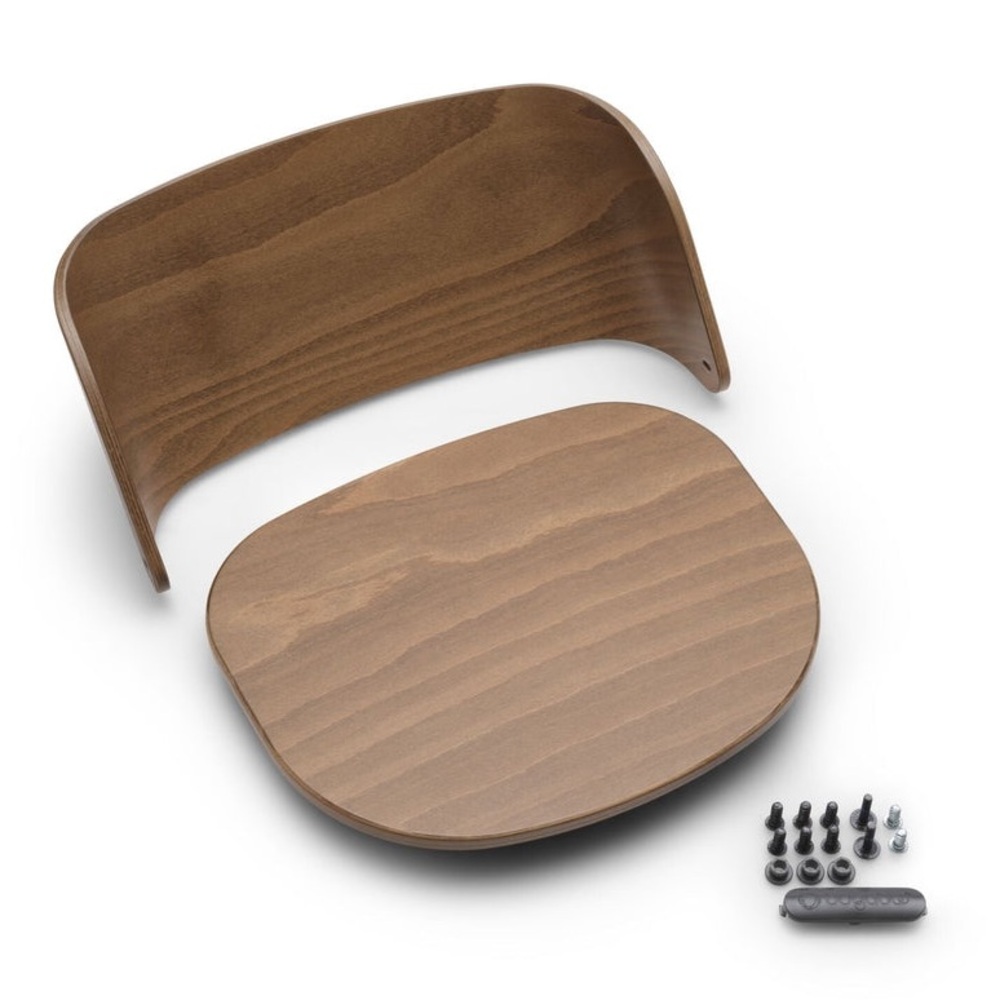NEW Bugaboo Giraffe Seat & Back Rest in Warm Wood